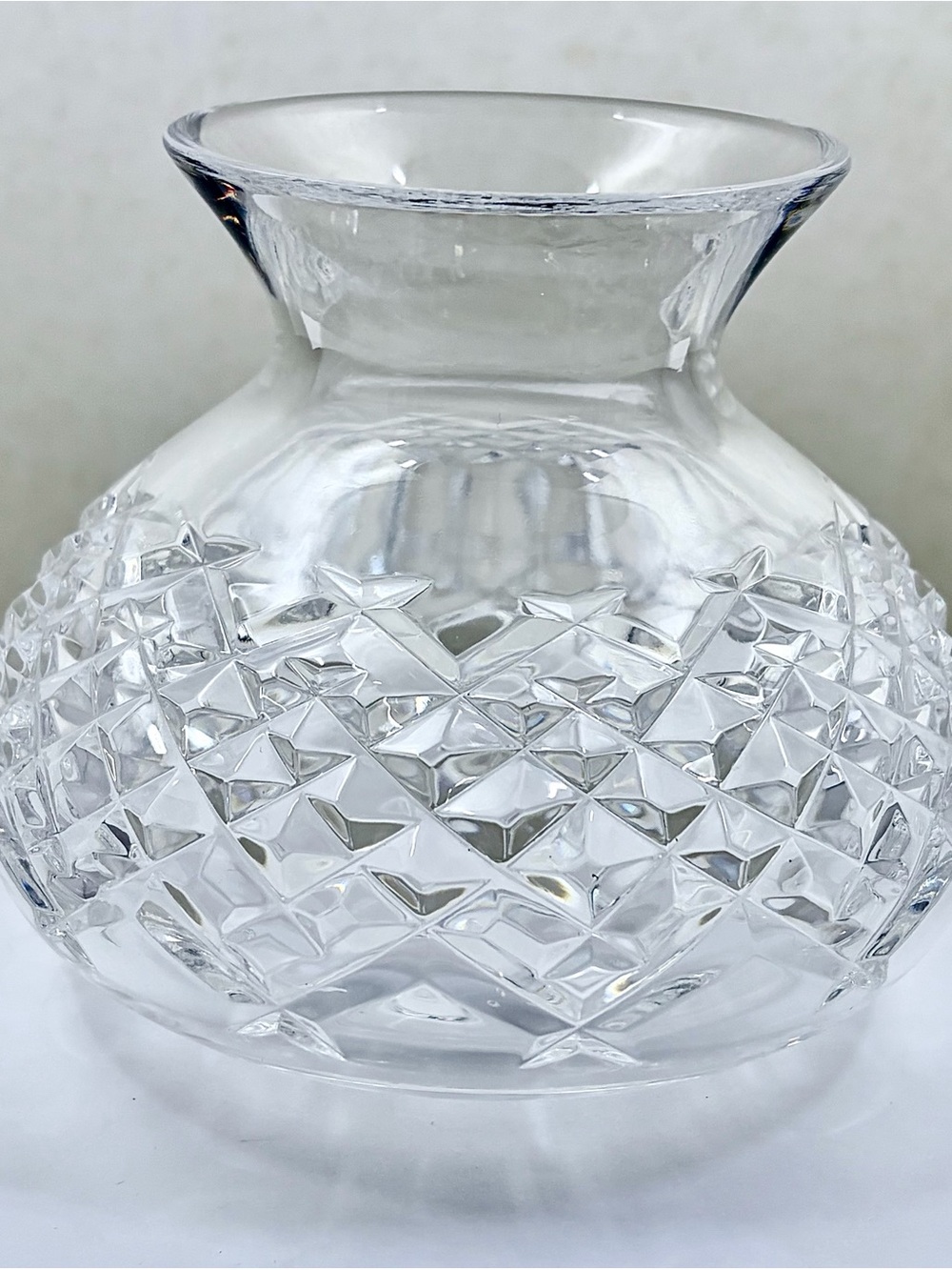 Waterford Crystal Alana Hurricane Lamp Globe